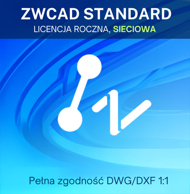 ZWCAD STD 2026 - licencja roczna sieciowa