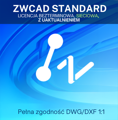 ZWCAD STD 2026 - perpetual network license with upgrade to the next year version