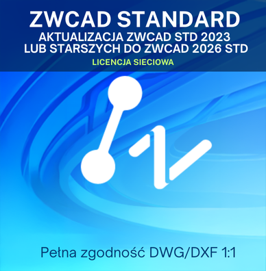Upgrade ZWCAD STD 2023 or older to ZWCAD 2026 STD - Network License