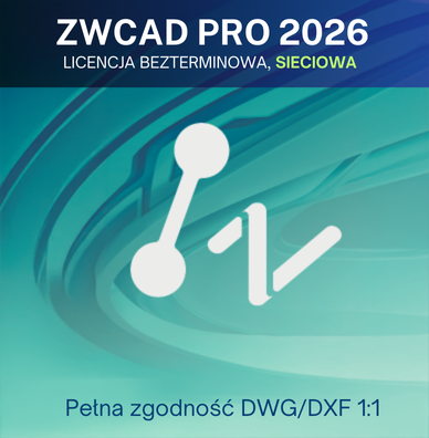 ZWCAD PRO 2026 - licencja bezterminowa sieciowa