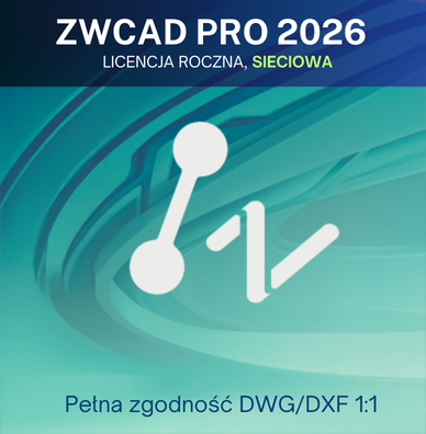ZWCAD PRO 2026  - licencja roczna sieciowa