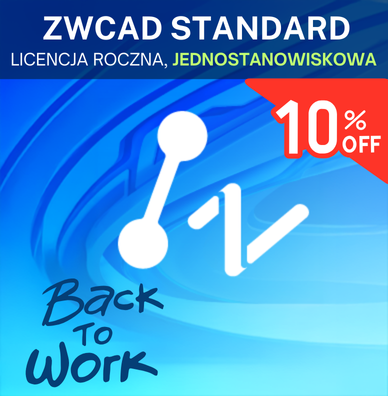 ZWCAD STD 2026 - annual single-seat license 