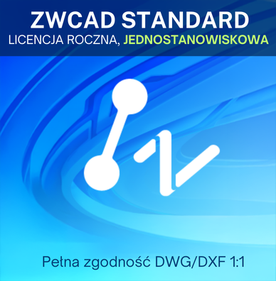 ZWCAD STD 2026  - licencja roczna jednostanowiskowa