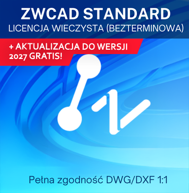 ZWCAD STD 2026 - single-seat perpetual license 