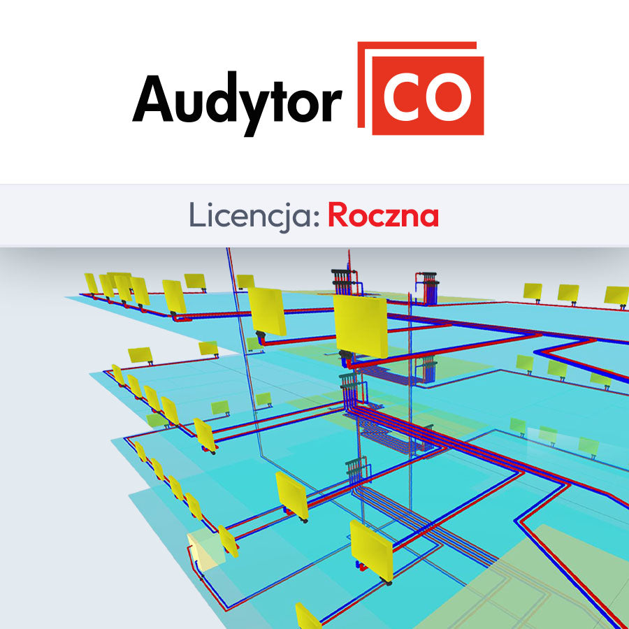 Audytor CO 7.4 Pro (SET), annual license + Audytor BIM Tools